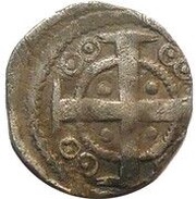 Maille anonymous Ieper mint, Belgium, 1180-1220 reverse image