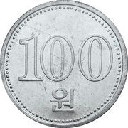 100 Won, North Korea, 2005 reverse image