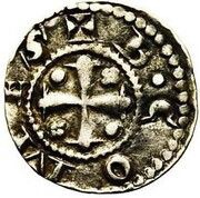 Maille - Baldwin VIII or IX Ghent mint, Belgium, 1191-1202 reverse image