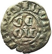 Denier - Guy of Dampierre obverse image