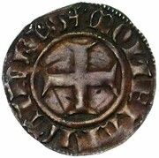 2 Mites - Philip the Bold shield, Belgium, 1384-1404 reverse image