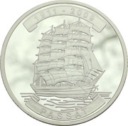 5 Won Passat reverse image