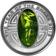 5 Won Snake Lilith reverse image