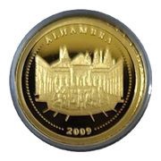 10 Won Alhambra, North Korea, 2009 reverse image