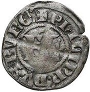 2 Mites - Philip the Bold with FL obverse image
