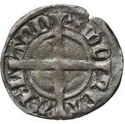 2 Mites - Philip the Bold with FL, Belgium, 1386-1387 reverse image