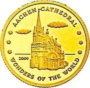 10 Won Aachen Cathedral reverse image