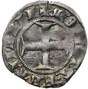 2 Mites - John the Fearless with FL, Belgium, 1407 reverse image