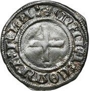 2 Mites - Mary of Burgundy, Belgium, 1477-1482 reverse image