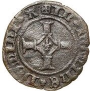 2 Mites - Philip the Handsome, Regency, Belgium, 1482-1487 reverse image