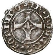 2 Mites - Philip the Handsome, Regency Ghent Revolt, Belgium, 1490 reverse image