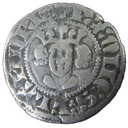 Sterling - Robert III bust facing obverse image