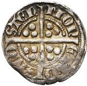 Sterling - Robert III of Bethune bust left, Belgium, 1305-1322 reverse image