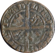 ½ Groat - Louis I of Nevers Ghent, Belgium, 1322-1346 reverse image