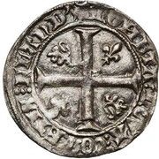 ½ Groat "Braspenning" - John the Fearless, Belgium, 1409-1416 reverse image