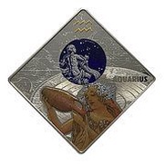 100 Denari Aquarius, North Macedonia, 2018 reverse image