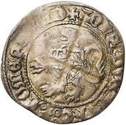 ½ Groat "Kromstaart" - John the Fearless obverse image