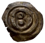 ¼ Penning obverse image