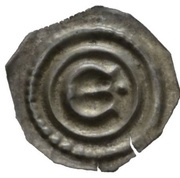 ¼ Penning obverse image