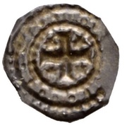 ¼ Penning, Norway, 1170-1205 reverse image