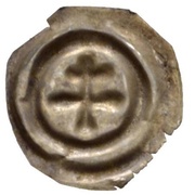 ¼ Penning, Norway, 1170-1205 reverse image