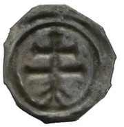 ¼ Penning, Norway, 1170-1205 reverse image