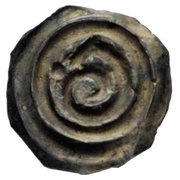 ¼ Penning, Norway, 1170-1205 reverse image