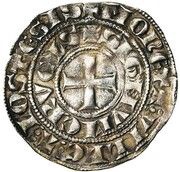 2 Sterlings - Robert III of Bethune, Belgium, 1305-1322 reverse image
