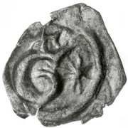 ¼ Penning obverse image