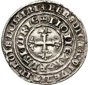 2 Sterlings - Louis II de Male, Belgium, 1346-1384 reverse image