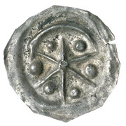 ¼ Penning obverse image