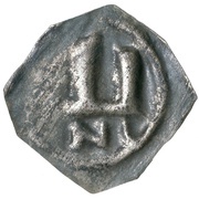 ¼ Penning obverse image