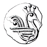½ Penning obverse image