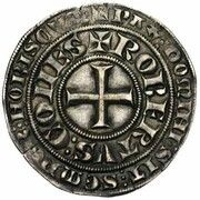 1 Groat - Robert III of Bethune Brabançon castle obverse image