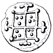½ Penning obverse image