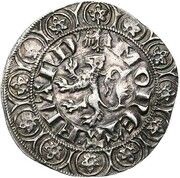 1 Groat - Louis I of Nevers with border obverse image