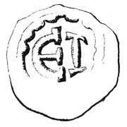½ Penning obverse image