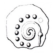 ½ Penning obverse image