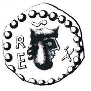 ½ Penning obverse image