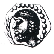 ½ Penning obverse image