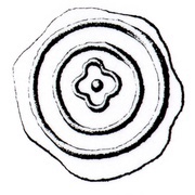½ Penning obverse image