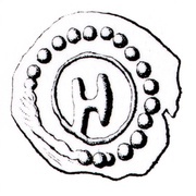 ½ Penning obverse image