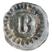 ½ Penning obverse image