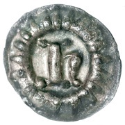 ½ Penning obverse image