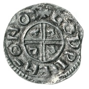 1 Penning - Olav Tryggvason, Norway, 995-1000 reverse image