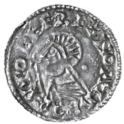 1 Penning - Olav Haraldsson obverse image