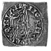 1 Penning - Olav Haraldsson obverse image