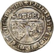 1 Groat "Leliaert" - Philip the Bold obverse image