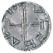 1 Penning, Norway, 1080-1095 reverse image