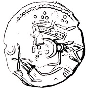 1 Penning - Magnus Berrføtt obverse image